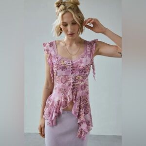 Urban Outfitters Kimchi Blue Eloise Blouse